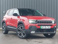 New Jeep Avenger Summit 114 kW (156 HP) 2025 Bicolour solid  ruby with volcano roof SUV