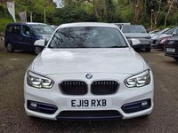Used BMW 118 Sport Line 2019 White Hatchback