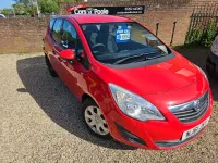 Used Vauxhall Meriva 2012 Red MPV