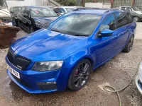 Gebraucht Skoda Octavia vRS 2014 Blau Kombi