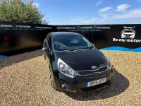 Used Kia Rio 109 HP (80 kW) 2014 Black Hatchback