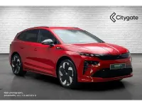 Used Skoda Enyaq iV vRS 245 kW (334 HP) 2025 Velvet red metallic SUV
