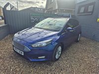 Used Ford Focus Zetec 125 HP (91 kW) 2017 Blue Hatchback