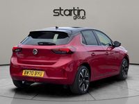 used Vauxhall Corsa-e 50KWH ELITE NAV AUTO 5DR (7.4KW CHARGER) ELECTRIC FROM 2021 FROM REDDITCH (B98 0HX) | SPOTICAR