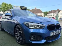 Used BMW 118 Efficient Dynamics 2018 Blue Hatchback