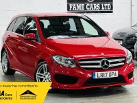 Used Mercedes B200 Executive 2017 Red Hatchback
