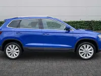 Used Skoda Karoq SE L 85 HP (62 kW) 2025 Energy blue SUV