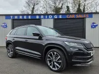 Used Skoda Kodiaq SportLine 200 HP (147 kW) 2021 Black SUV
