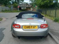 Second-hand Mazda MX5 126 CP (92 kW) 2010 Argintiu Cabrio