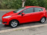 Used Ford Fiesta Zetec 2015 Red Hatchback
