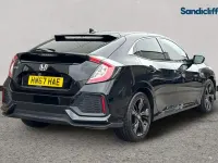 Gebraucht Honda Civic SR 129 PS (94 kW) 2017 Schwarz Kleinwagen