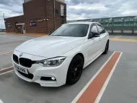 Begagnad BMW 330e M Sport 2018 Vit Sedan