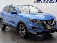 Used Nissan Qashqai N-Connecta 115 HP (84 kW) 2017 Blue SUV