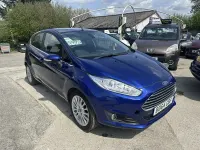 Used Ford Fiesta Titanium 2014 Blue Hatchback