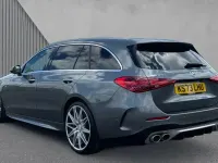 Used Mercedes C43 AMG Premium Plus 408 HP (300 kW) 2023 Selenite grey metallic