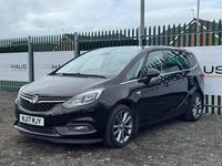 Used Vauxhall Zafira Tourer Elite 140 HP (102 kW) 2017 Black MPV
