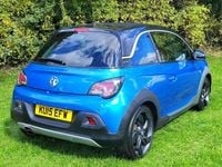 Used Vauxhall Adam Rocks 68 HP (50 kW) 2015 Blue Hatchback