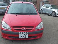 Used Hyundai Getz 62 HP (45 kW) 2007 Red Hatchback