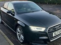 Used Audi A3 S-Line 190 HP (139 kW) 2017 Black Sedan