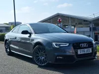 Used Audi A5 Black Edition 190 HP (139 kW) 2016 Grey Coupe