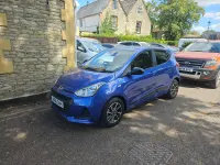 Used Hyundai i10 GO! 2019 Blue Hatchback