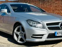 Used Mercedes CLS250 AMG 204 HP (150 kW) 2013 Silver Coupe