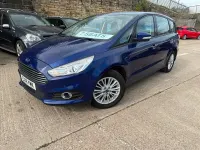 Used Ford S-MAX Zetec 160 HP (117 kW) 2018 Blue MPV