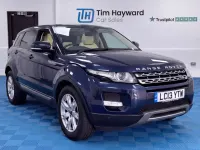 Used Land Rover Range Rover evoque Pure 190 HP (139 kW) 2013 Blue SUV