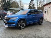 Used Skoda Kodiaq SportLine 190 HP (139 kW) 2020 Blue SUV