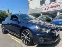 Used VW Scirocco GT 150 HP (110 kW) 2015 Blue Coupe