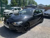 Used BMW 116 Sport Line 116 HP (85 kW) 2012 Black Hatchback