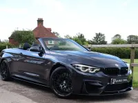 Used BMW M4 Cabriolet Comfort Edition 2019 Macao blue metallic Cabriolet