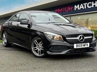 Used Mercedes CLA180 AMG line 2019 Black Sedan