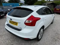 Used Ford Focus Titanium 125 HP (91 kW) 2012 White Hatchback