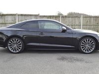 Used Audi A5 S-Line 190 HP (139 kW) 2019 Black Coupe