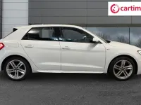 Used Audi A1 Sportback S-Line 95 HP (69 kW) 2022 White Hatchback