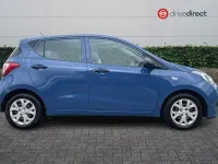 Used Hyundai i10 67 HP (49 kW) 2016 Blue Hatchback