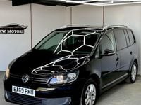 Begagnad VW Touran SE 105 HK (77 kW) 2013 Svart Minibuss