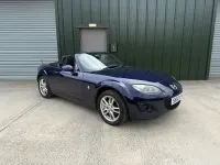 Used Mazda MX5 126 HP (92 kW) 2010 Blue Cabriolet