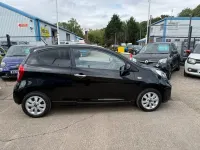 Used Kia Picanto 68 HP (50 kW) 2015 Black Hatchback