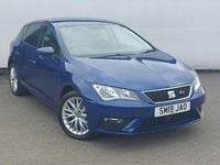 Used Seat Leon SE Dynamic 115 HP (84 kW) 2019 Blue Hatchback