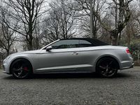 Begagnad Audi A5 Cabriolet S-Line 190 HK (139 kW) 2017 Silver Cab