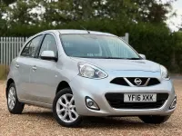 Used Nissan Micra Acenta 2016 Silver Hatchback
