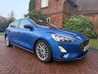 Used Ford Focus Titanium X 2019 Blue Hatchback