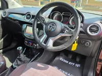 Used Vauxhall Adam Glam 87 HP (63 kW) 2013 Red Hatchback