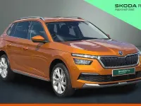 Used Skoda Kamiq SE L Executive 110 HP (80 kW) 2023 Phoenix orange SUV
