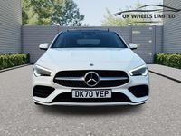 Used Mercedes CLA180 AMG Line Premium Plus 2020 White Sedan