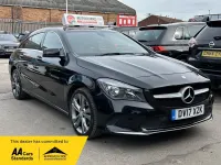 Used Mercedes CLA220 Shooting Brake 177 HP (130 kW) 2017 Black Estate