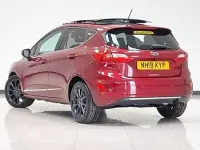 Used Ford Fiesta Vignale 125 HP (91 kW) 2019 Red Hatchback