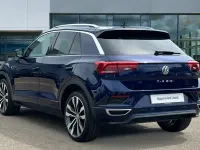 Used VW T-Roc R-line 150 HP (110 kW) 2020 Atlantic blue SUV